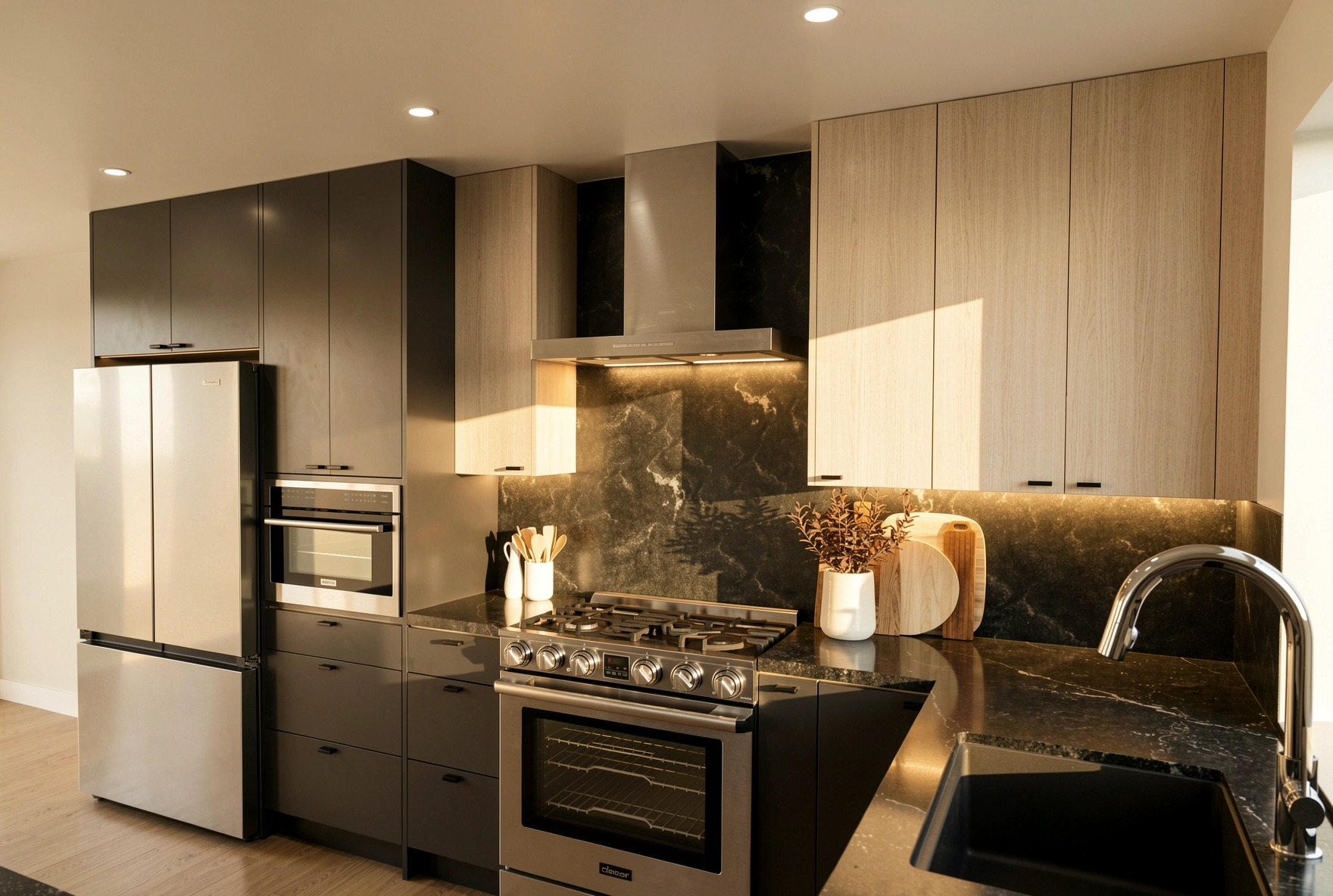 Black & oak, view 2